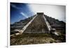 Pyramid of Kukulcan, Chichen Itza, Mexico-George Oze-Framed Photographic Print