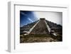 Pyramid of Kukulcan, Chichen Itza, Mexico-George Oze-Framed Photographic Print