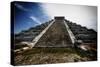 Pyramid of Kukulcan, Chichen Itza, Mexico-George Oze-Stretched Canvas