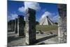 Pyramid of Kukulcan or El Castillo-null-Mounted Giclee Print