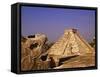 Pyramid of Kukulcan-Michele Westmorland-Framed Stretched Canvas