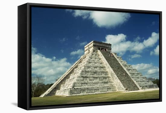 Pyramid of Kukulcan-Hans Georg Roth-Framed Stretched Canvas