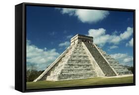 Pyramid of Kukulcan-Hans Georg Roth-Framed Stretched Canvas