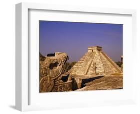 Pyramid of Kukulcan-Michele Westmorland-Framed Photographic Print