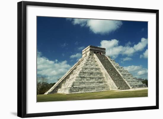 Pyramid of Kukulcan-Hans Georg Roth-Framed Photographic Print