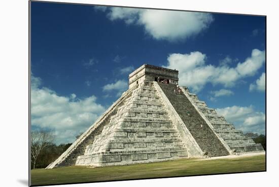 Pyramid of Kukulcan-Hans Georg Roth-Mounted Photographic Print