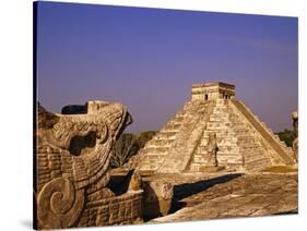 Pyramid of Kukulcan-Michele Westmorland-Stretched Canvas