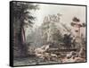 Pyramid of Kukulkan in Chichen Itza-Frederick Catherwood-Framed Stretched Canvas