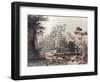 Pyramid of Kukulkan in Chichen Itza-Frederick Catherwood-Framed Giclee Print