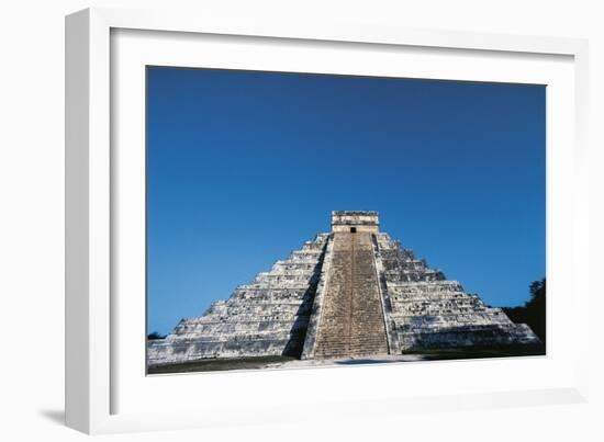 Pyramid of Kukulkan or El Castillo-null-Framed Giclee Print