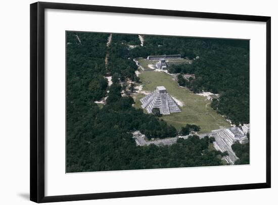 Pyramid of Kukulkan or El Castillo-null-Framed Giclee Print