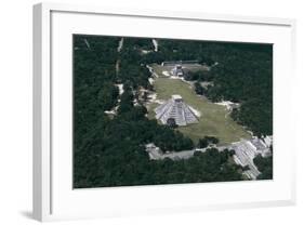 Pyramid of Kukulkan or El Castillo-null-Framed Giclee Print