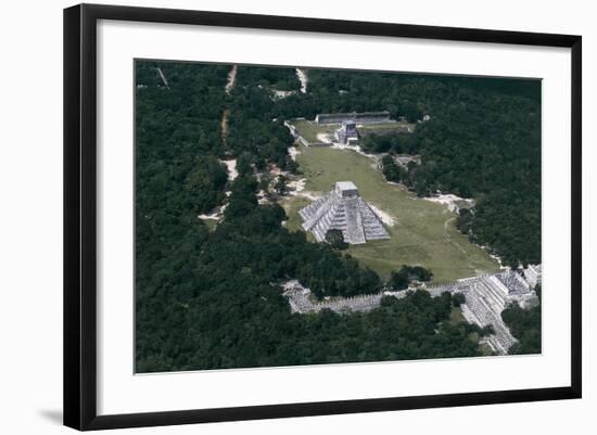 Pyramid of Kukulkan or El Castillo-null-Framed Giclee Print