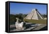 Pyramid of Kukulkan, or El Castillo-null-Framed Stretched Canvas