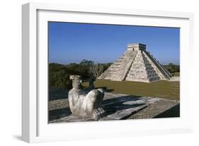 Pyramid of Kukulkan, or El Castillo-null-Framed Giclee Print