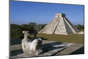 Pyramid of Kukulkan, or El Castillo-null-Mounted Giclee Print