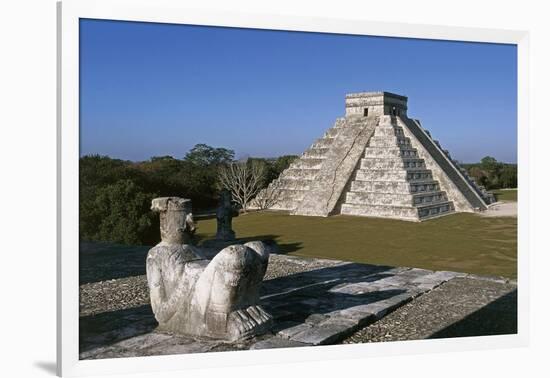 Pyramid of Kukulkan, or El Castillo-null-Framed Giclee Print