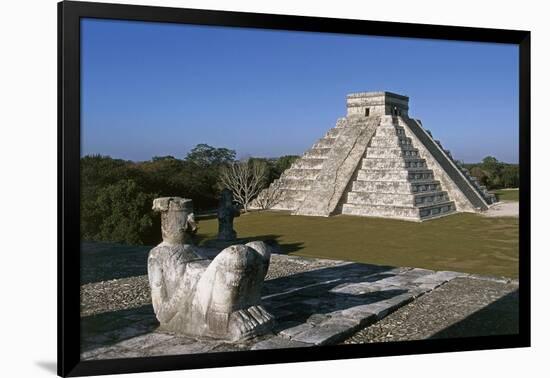 Pyramid of Kukulkan, or El Castillo-null-Framed Giclee Print