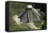 Pyramid of Kukulkan or El Castillo-null-Framed Stretched Canvas