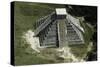 Pyramid of Kukulkan or El Castillo-null-Stretched Canvas