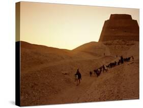 Pyramid of Meidum, Old Kingdom, Egypt-Kenneth Garrett-Stretched Canvas