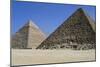 Pyramid of Menkaure-null-Mounted Giclee Print