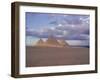 Pyramid of Menkewre (Left), Pyramid of Chephren (Centre), Pyramid of Cheops (Right), Giza, Egypt-Walter Rawlings-Framed Photographic Print