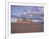 Pyramid of Menkewre (Left), Pyramid of Chephren (Centre), Pyramid of Cheops (Right), Giza, Egypt-Walter Rawlings-Framed Photographic Print