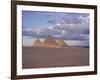 Pyramid of Menkewre (Left), Pyramid of Chephren (Centre), Pyramid of Cheops (Right), Giza, Egypt-Walter Rawlings-Framed Photographic Print