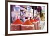 Pyramid of Spices, Mercado Centra (Central Market), Valencia, Comunidad Valencia, Spain, Europe-Markus Lange-Framed Photographic Print