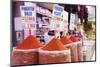 Pyramid of Spices, Mercado Centra (Central Market), Valencia, Comunidad Valencia, Spain, Europe-Markus Lange-Mounted Photographic Print