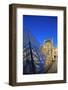 Pyramid of the Louvre, Paris, France, Europe-Hans-Peter Merten-Framed Photographic Print