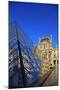 Pyramid of the Louvre, Paris, France, Europe-Hans-Peter Merten-Mounted Photographic Print