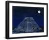 Pyramid of the Magician at Night-Robert Landau-Framed Photographic Print