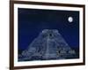 Pyramid of the Magician at Night-Robert Landau-Framed Photographic Print