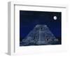 Pyramid of the Magician at Night-Robert Landau-Framed Photographic Print