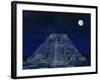 Pyramid of the Magician at Night-Robert Landau-Framed Photographic Print