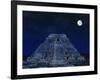 Pyramid of the Magician at Night-Robert Landau-Framed Photographic Print