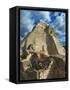 Pyramid of the Magician, Mayan Archaeological Site, Uxmal, Yucatan State, Mexico-null-Framed Stretched Canvas