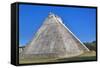 Pyramid of the Magician, Uxmal, Mayan Archaeological Site, Yucatan, Mexico, North America-Richard Maschmeyer-Framed Stretched Canvas