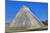 Pyramid of the Magician, Uxmal, Mayan Archaeological Site, Yucatan, Mexico, North America-Richard Maschmeyer-Mounted Photographic Print