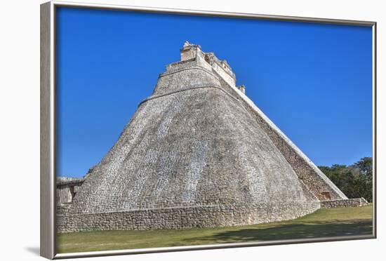 Pyramid of the Magician, Uxmal, Mayan Archaeological Site, Yucatan, Mexico, North America-Richard Maschmeyer-Framed Photographic Print