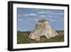 Pyramid of the Magician, Uxmal, Mayan Archaeological Site, Yucatan, Mexico, North America-Richard Maschmeyer-Framed Photographic Print