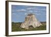 Pyramid of the Magician, Uxmal, Mayan Archaeological Site, Yucatan, Mexico, North America-Richard Maschmeyer-Framed Photographic Print