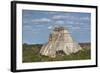 Pyramid of the Magician, Uxmal, Mayan Archaeological Site, Yucatan, Mexico, North America-Richard Maschmeyer-Framed Photographic Print