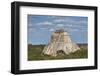 Pyramid of the Magician, Uxmal, Mayan Archaeological Site, Yucatan, Mexico, North America-Richard Maschmeyer-Framed Premium Photographic Print