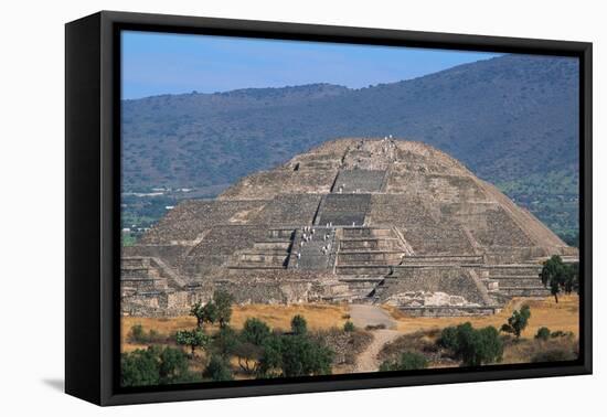 Pyramid of the Moon-Danny Lehman-Framed Stretched Canvas