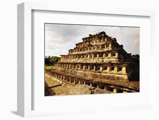 Pyramid of the Niches at El Tajin-Danny Lehman-Framed Photographic Print