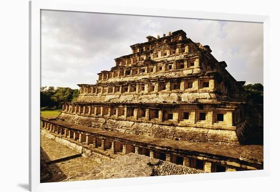 Pyramid of the Niches at El Tajin-Danny Lehman-Framed Photographic Print