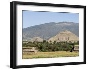 Pyramid of the Sun, Teotihuacan, 150Ad to 600Ad and Later Used by the Aztecs, North of Mexico City-R H Productions-Framed Premium Photographic Print